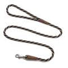 Mendota Snap Leash (1/2 x 6' Mocha)