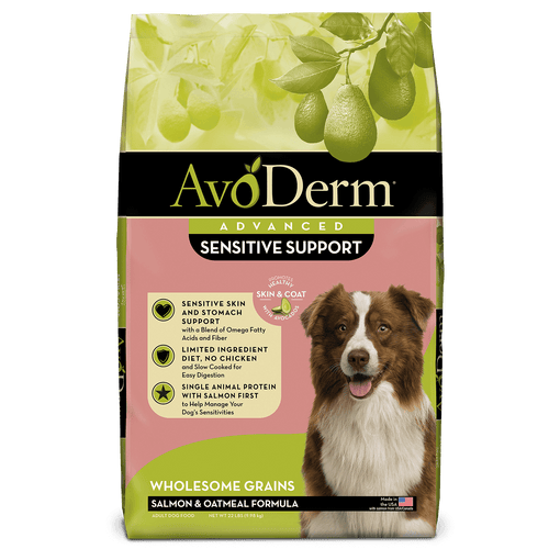 AvoDerm Natural Advanced Sensitive Support Salmon & Oatmeal Formula