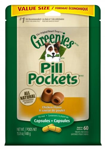 Greenies Pill Pockets Canine Chicken Flavor Dog Treats