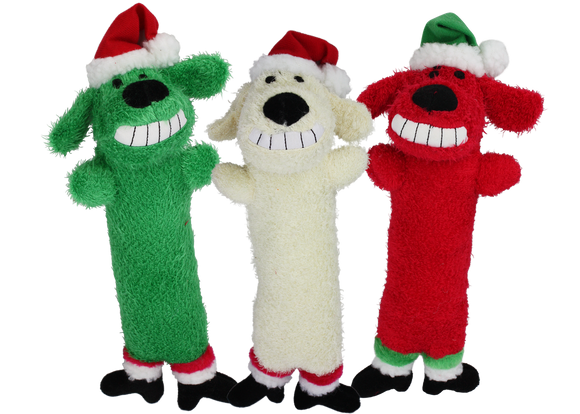 MultiPet Loofa® Santa Dog Toy