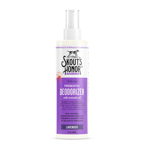 Skout's Honor Probiotic Deodorizer for Dogs (Honeysuckle 8 oz)