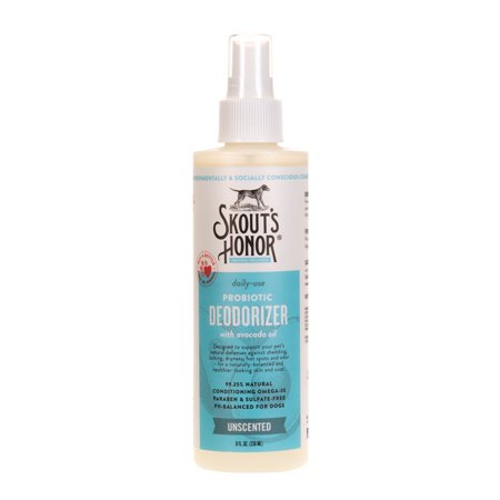 Skout's Honor Probiotic Deodorizer for Dogs (Honeysuckle 8 oz)