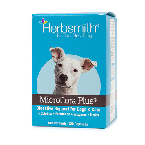 Herbsmith Microflora Plus Digestive Support for Dogs & Cats