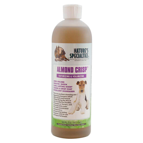 Nature's Specialties Almond Crisp Shampoo for Dogs & Cats (16 Oz)