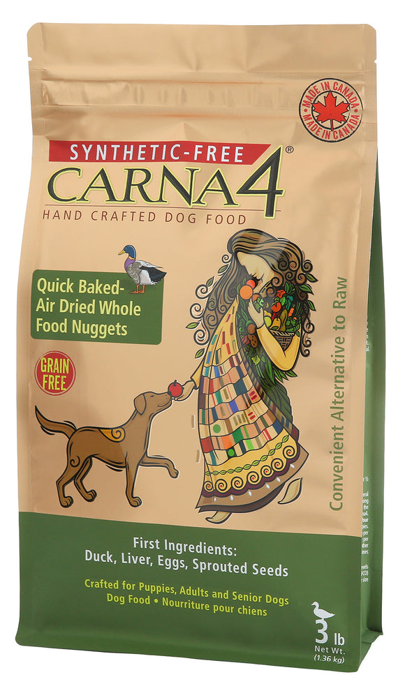 Carna4® Grain-free Duck Dog Food (13 lb/5.90 kg)