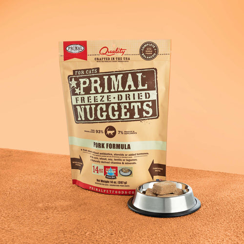 Primal Pet Foods Feline Freeze-Dried Nuggets (Beef & Salmon 5.5 Oz)