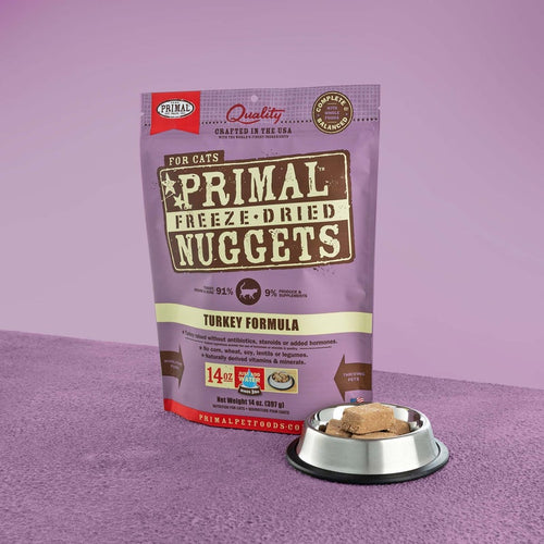 Primal Pet Foods Feline Freeze-Dried Nuggets (Beef & Salmon 5.5 Oz)