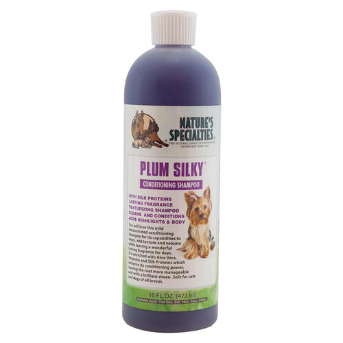 Plum silky dog shampoo best sale