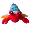 Snugarooz Hermie The Crab Dog Toy (9 tall)