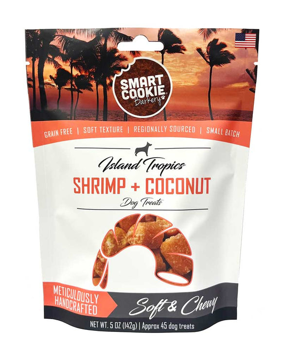 Smart Cookie Shrimp & Coconut Soft & Chewy Dog Treats (5 oz)