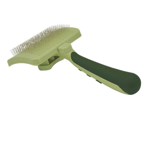 Coastal Pet Products Safari Dog Self-Cleaning Slicker Brush (Large)