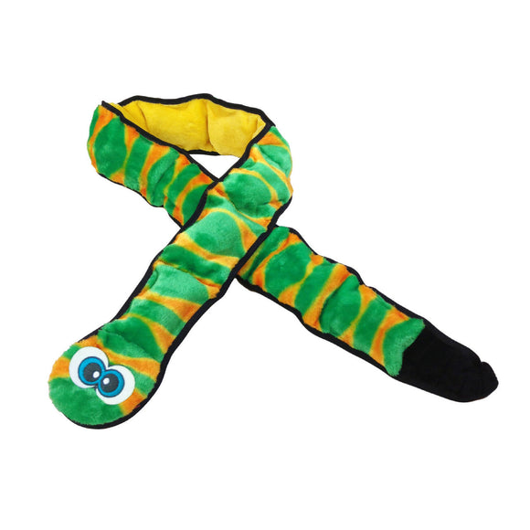 Durablez Snake Green Dog Toys