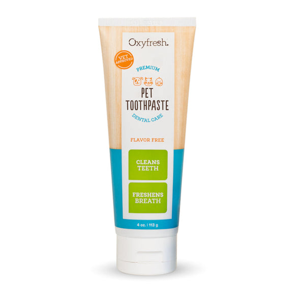 Oxyfresh Premium Pet Toothpaste | Best Way To Clean Pet Teeth & Remove Plaque (4 oz)