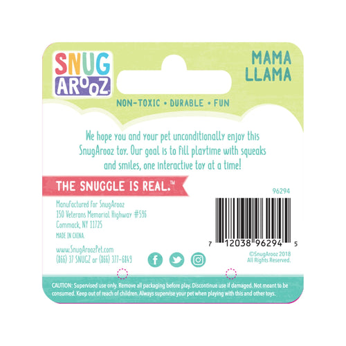 Snugarooz Momma Llama Dog Toy