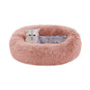 Best Friends by Sheri Original Calming Donut Dog Bed in Shag Fur