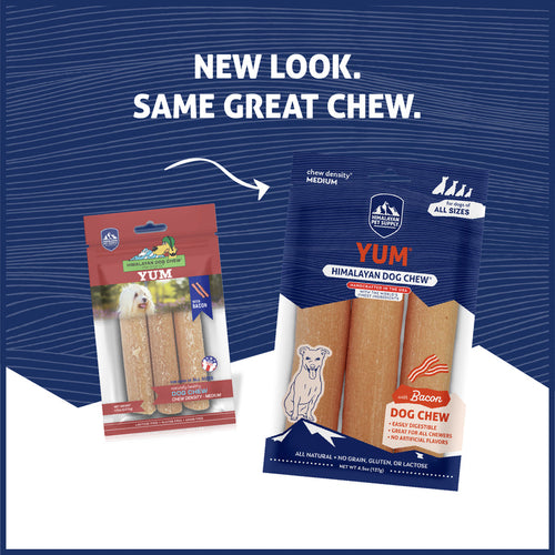 Himalayan Dog Chew YUM Bacon Dog Treats