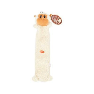 PetLou 17" Flat Fleece Monkey Dog Toy