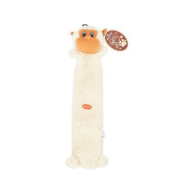 PetLou 17 Flat Fleece Monkey Dog Toy
