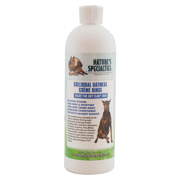 Nature's Specialties Colloidal Oatmeal Crème Rinse for Dogs & Cats
