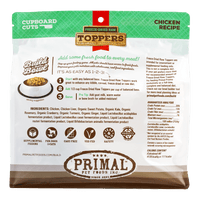 Primal Pet Foods Freeze Dried Raw Topper Cupboard Cuts Chicken (3.5 Oz)