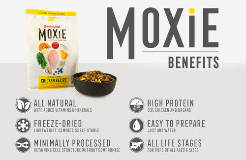 Grandma Lucy's Moxie Chicken Dreeze-dried Dog and Cat food