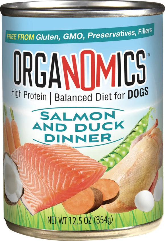 Organomics Salmon and Duck Dinner for Dogs