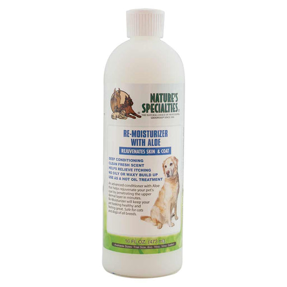 Nature's Specialties Re-Moisturizer with Aloe for Dogs & Cats