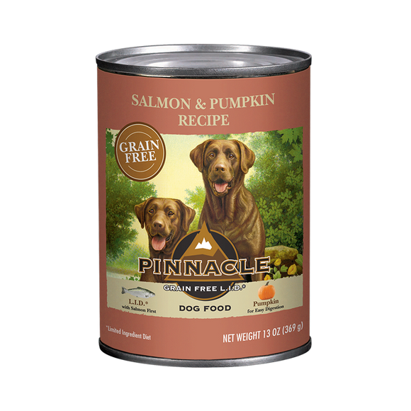 Grain Free Salmon & Pumpkin Recipe Canned Wet Dog Food
