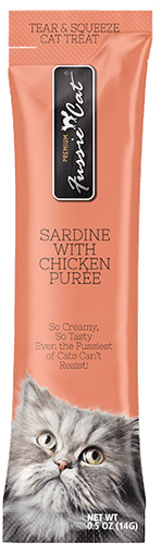 Fussie Cat Sardine with Chicken Purée
