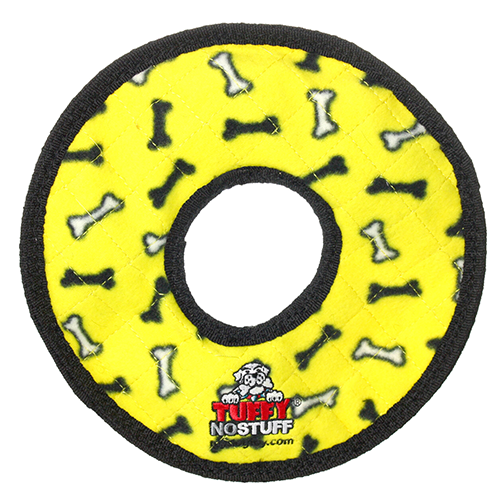 Tuffy® Ultimate Yellow Ring Dog Toy