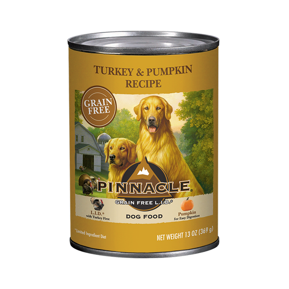 Grain-Free Turkey & Pumpkin Recipe Canned Wet Dog Food