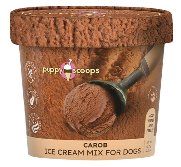 Puppy Cake Puppy Scoops Ice Cream Mix - Carob