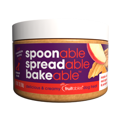 Fruitables Spreads™ Apple & Pumpkin Creamy Dog Treat (7-oz)